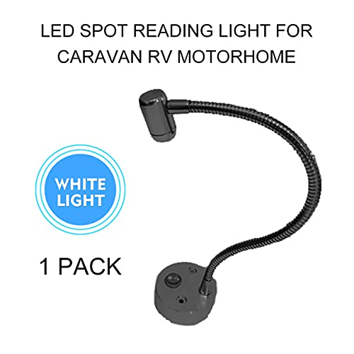 Lámpara de pared LED flexible de 12V para iluminar espacios reducidos de caravanas 7
