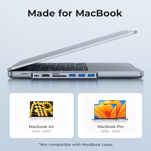 RayCue USB C vers HDMI Mac hub accessoire multiport pour MacBook Pro Air
