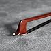 Professional 4/4 Full Size Violin Bow High Quality Brazilwood Stick Ebony Frog Natural Horsehair Clear Tone For Adults and Student VINGOBOW Hand Made