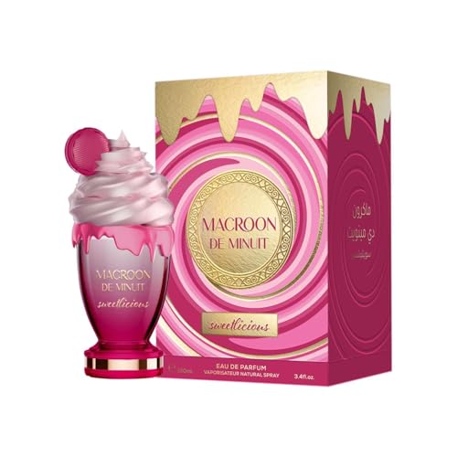 Image of Afaq Eau De Parfum Macroon De Minuit - Sweetlicious, 100ml | Floral Fruity Scent | Fragrance from France | Luxury Scent With Long Lasting Fragrance | Daily Use Unisex Perfume