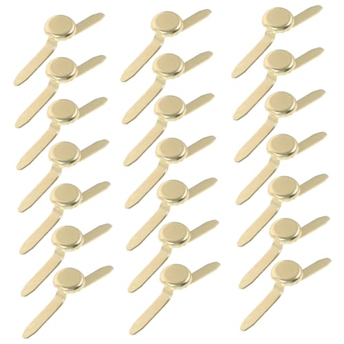 ARTSEWPLY 50 Stück Metall Brads