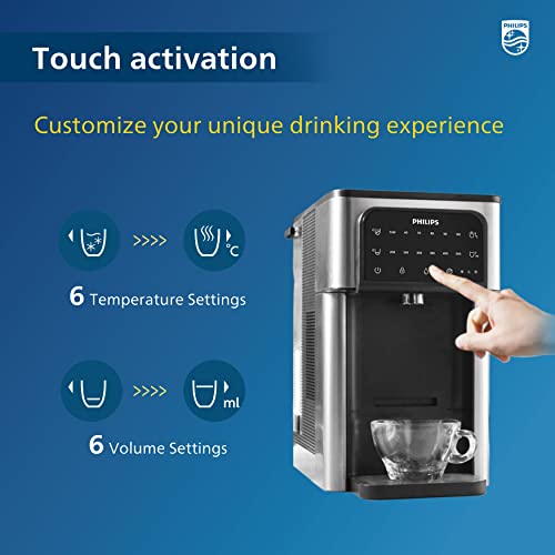 Philips-Water-ALL-IN-ONE-Water-Station-Hot-Cold-Filter-Water-Dispenser-28L-Capacity-6-Temperature-Presets-Touch-screen-SilverBlack-One-Size-ADD598031