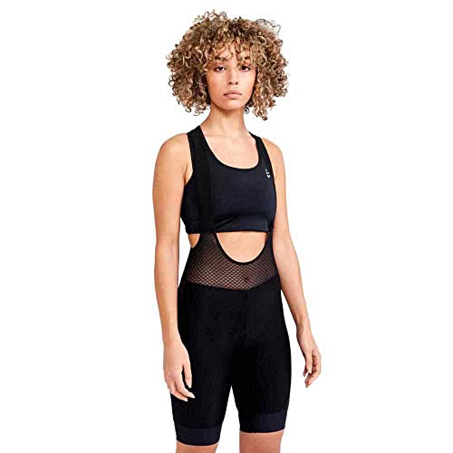 Short à bretelles Craft ADV Offroad femme avec peau chamois C2
