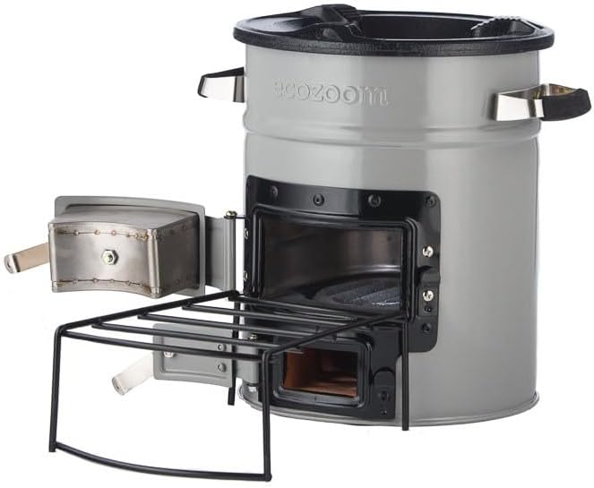 EcoZoom Rocket Stove – Heavy Duty Dual Fuel (Wood & Charcoal) Portable