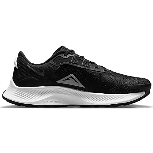 Nike DA8697-001 Pegasus Trail 3 Uomo, Black/Pure Platinum-Dk Smoke Grey EU 43