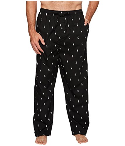 Image of Polo Ralph Lauren Men's All Over Pony Player Woven Sleepwear Pants