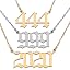 0 - Custom Number Necklace