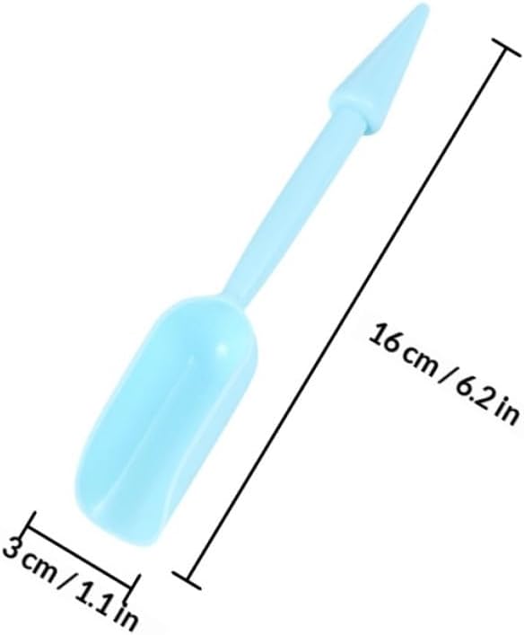 Luxshiny Succulent Planting Tools Transplanting Gadgets Set, 20pcs 16cm Blue Handheld Gardening Tool Kit for Bonsai and Pot Plants, Household Garden Accessories for Seedling Digging image 2