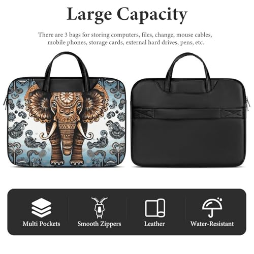Bolso para portátil impermeable con diseño elefante 17'' miniatura 5