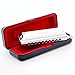 T10-40 10-Hole 40-Tone Chromatic Harmonica with Pure and Thick Tone,Suitable for Beginners, Professional Players, Adults, Students. Adult Piano Instruments.