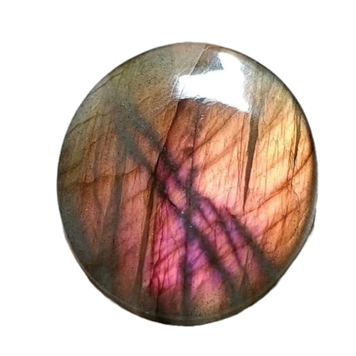 Cabochon en labradorite violette naturelle rare de qualité gemme pour création de bijoux uniques