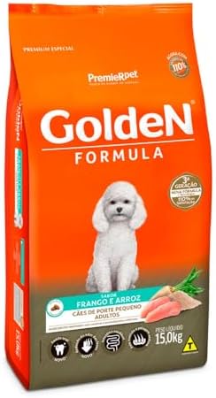Ração Golden Fórmula Cachorro Ad Mini Bits Frango/Arroz 15kg