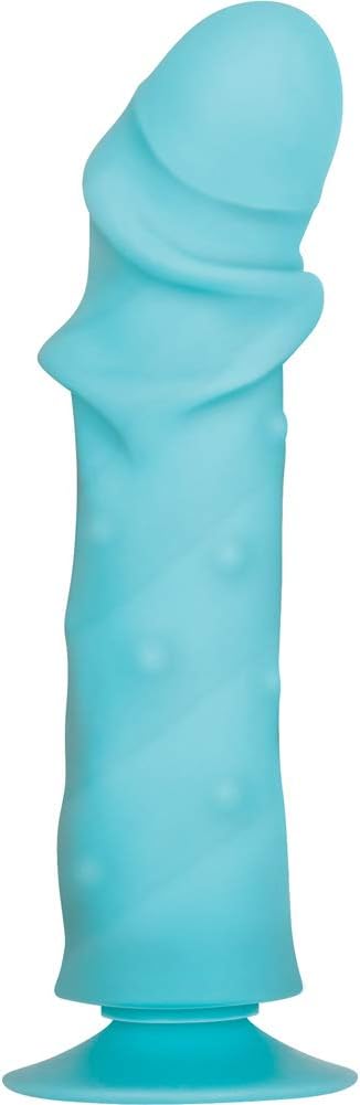 Evolved Novelties Love Large Flex Dual Feel Dildo, Teal, 9.5 Inch
