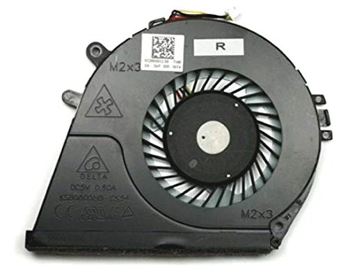 CAQL CPU Cooling Fan for HP Envy Touchsmart M6-K025DX M6-K122DX M6-K125DX M6-K010DX M6-K012DX M6-K015DX M6-K022DX M6-K026DX, P/N: 725445-001 728132-001 DC28000CLS0 Sunon EF50060S1-130-S9A 5V 2.25W