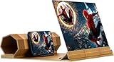16’’ Screen Magnifier for Smartphone – Mobile Phone 3D Magnifier Projector Screen for Movies, Videos, and Gaming – Foldable Phone Stand with Screen Amplifier – Compatible with All Smartphones