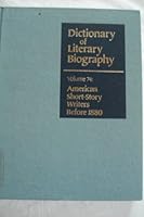 American Short-Story Writers Before 1880 (Dictionary of Literary Biography) 0810345528 Book Cover