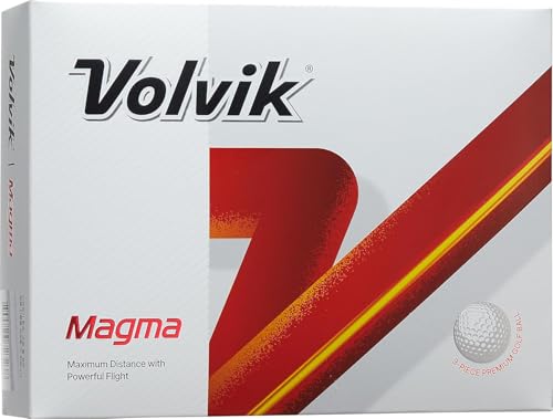 Volvik Magma Golf Balls (One Dozen) (White)