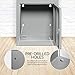 Durabox Steel Delivery Box with Lock for Secure Receiving Small Packages, Parcel, Mail and Other Items Fully Assembled Drop Box (Dark Grey)