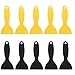 Hordion 10 Pcs Plastic Spatula Scraper Putty Knife, Air Bubble Remover Sticker Installation Tool Flexible Paint Scraper for 3D Printing Resin Removal Spackling Patching Decal Wallpaper