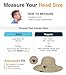 GearTOP Safari Hat for Men Sun Hats for Women UV Protection UPF 50+ Fishing, Gardening, Hiking Hat (22-23 1/2