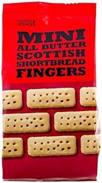 Marks & Spencer Mini All Butter Scottish Shortbread Fingers 4.4 oz 125 g - Marks & Spencer Mini All Butter Scottish Shortbread Fingers, 4.2 oz 125 g