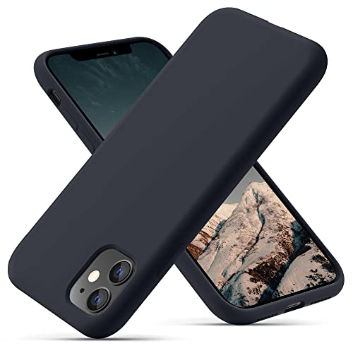 OitiYaa Silicone Case Compatible with iPhone 11 Case 6.1 Inch, Soft Ultra Slim Protective Shockproof Liquid Silicone Phone Case with Anti-Scratch Microfiber Lining,Black OitiYaa Silicone Case Compatible with iPhone 11 Case 6.1 Inch, Soft Ultra Slim Protective Shockproof Liquid Silicone Phone Case with Anti-Scratch Microfiber Lining,Black