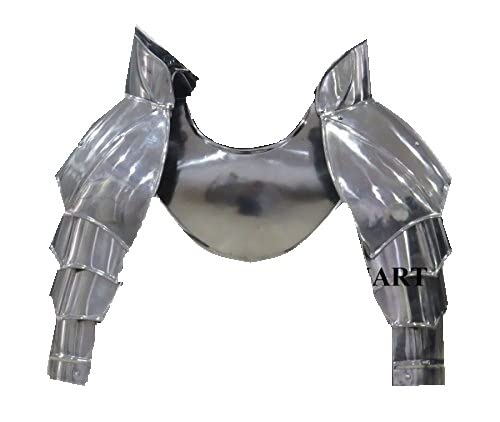Steel Warrior Pauldron Medieval Shoulder Armor Set