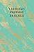 Produktbild Personal Expense Tracker, 6x9,150 pages, Gold and Green