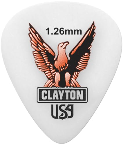 Clayton Picks Acetal S126/12 Guitar Picks