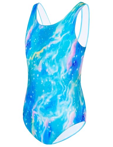 Image of Girls Swimsuits Back Cutout Bathing Suits for Girls 6-14 Removable Chest Pad Quick Dry for Swim Team Beach Pool