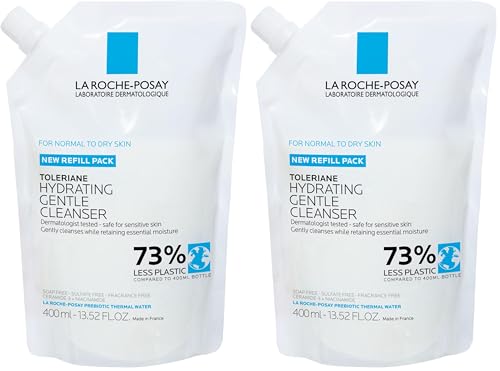 Image of La Roche-Posay Toleriane Hydrating Gentle Face Cleanser, Hydrating Facial Cleanser With Niacinamide + Ceramides, Daily Face Wash For Dry Skin To Normal Skin, Sensitive Skin Tested, Fragrance Free