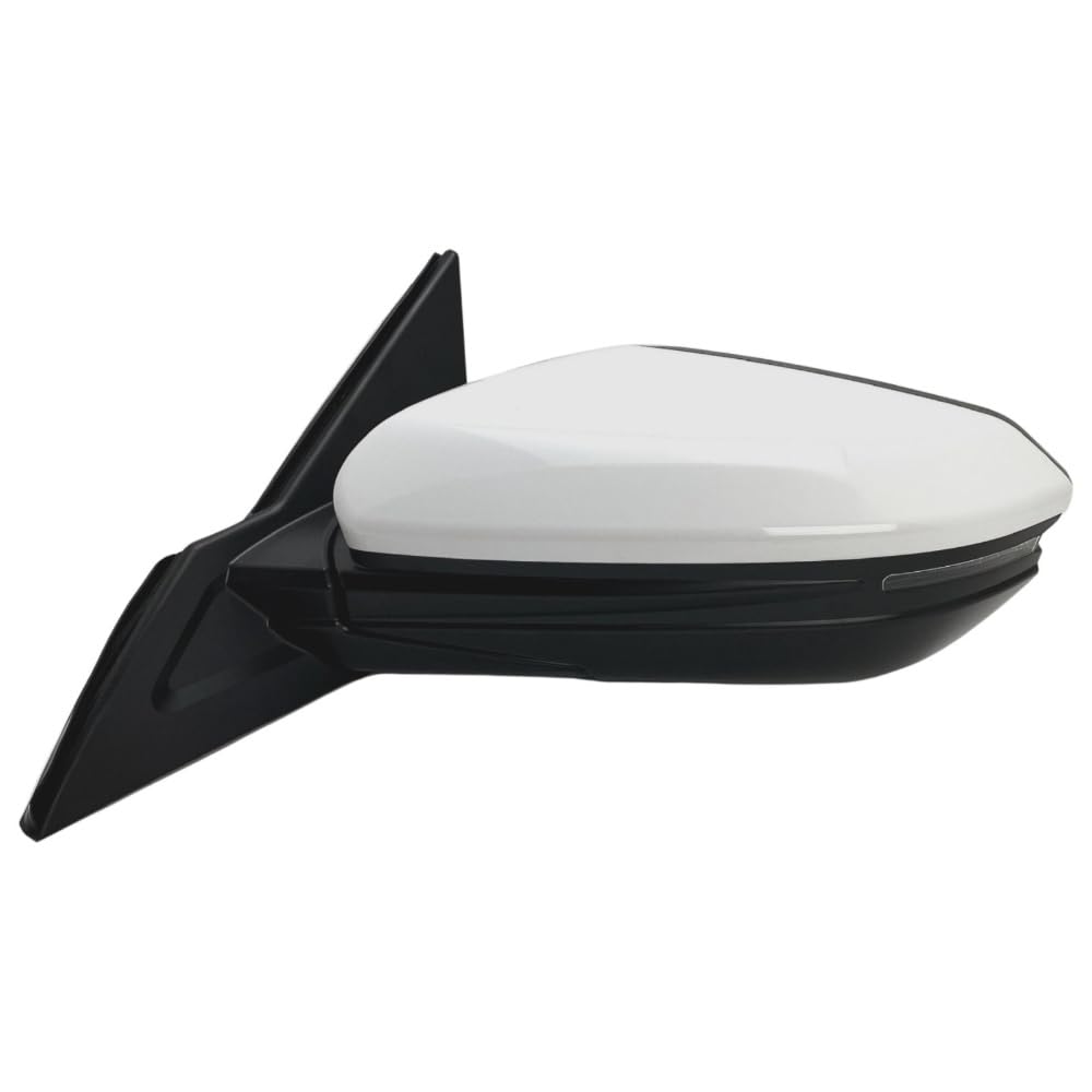 alxiang Side Mirror for Honda for Civic Type R 17-21 Type- with Turn Signal Driver Side (White) 203-11184