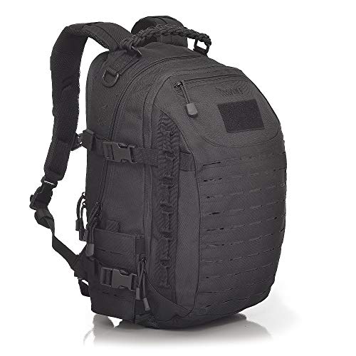 Mochila Militar Wolf EDC Preta - Versão 2020