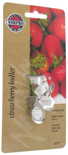 Norpro Strawberry Huller with Finger Grip