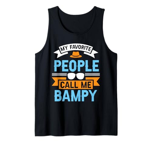 Meine Lieblingsleute nennen Mich Bampy Funny Father's Day Dad Herren Tank Top