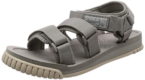 [シャカ] スポーツ サンダル 歩きやすい 軽量 メンズ レディース アウトドア キャンプ フェス スポサン ネオバンジー Grey 27.0 cm