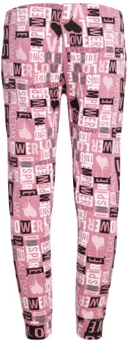 Rbx Girls' Sweatpants - 4 Pack Active Fleece Jogger Pants (Size: 4-16), Size 14-16, Lilac Multi/Grey Black #TOP2
