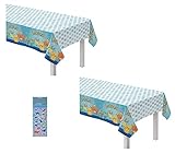 amscan Pokemon Birthday Party Supplies Bundle Includes Plastic Table Covers - 2 Count