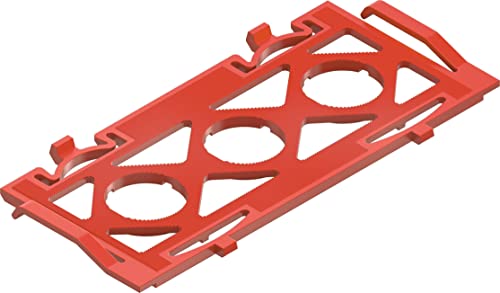 Insert pour feuillure à verres GFE de 100x50x5 mm couleur rouge - 2