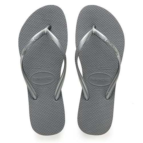 Havaianas Slim Damen Flipflop Steel Grey 33 EU