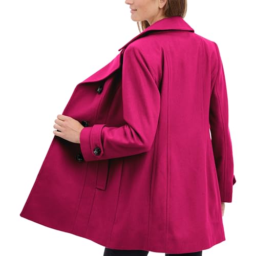 Image of Anne Klein Women's Classic Double Breasted Wool Coat