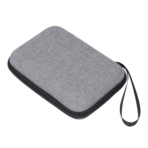 Estuche para luz de lectura de cuello ideal para viajes y organización en color gris