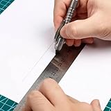 Gienslru MP1 Multi-Functional Titanium Pen – Ultimate EDC Pocket Tool, MP1 Titanium Multitool Pen, Bolt-Action EDC Pens with Replaceable Tool Heads, for Office, Write, Construction Work (Black) - Image 8