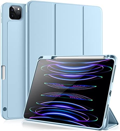 Protezione Tablet Portapenne Custodia IPad Air 11 M2 2024 CACOE - Rotazione 360° Con Portapenne E Retro Trasparente Custodia Con Portapenne - Foto 10