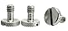 Steel Screws 1/4