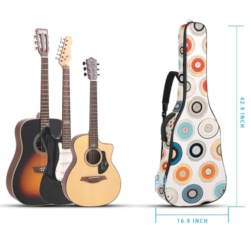 Sac pour guitare acoustique antichoc protégeant de l'eau et des impacts