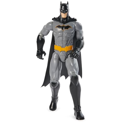 DC Comics - Figurine Batman 30 Cm - Figurine Articulée - Créez Vos Propres Combats Masqués Contre L'ennemi - Super Héros Et Super Vilain - Jouet À Collectionner - Jouet Enfant 3 Ans Et +