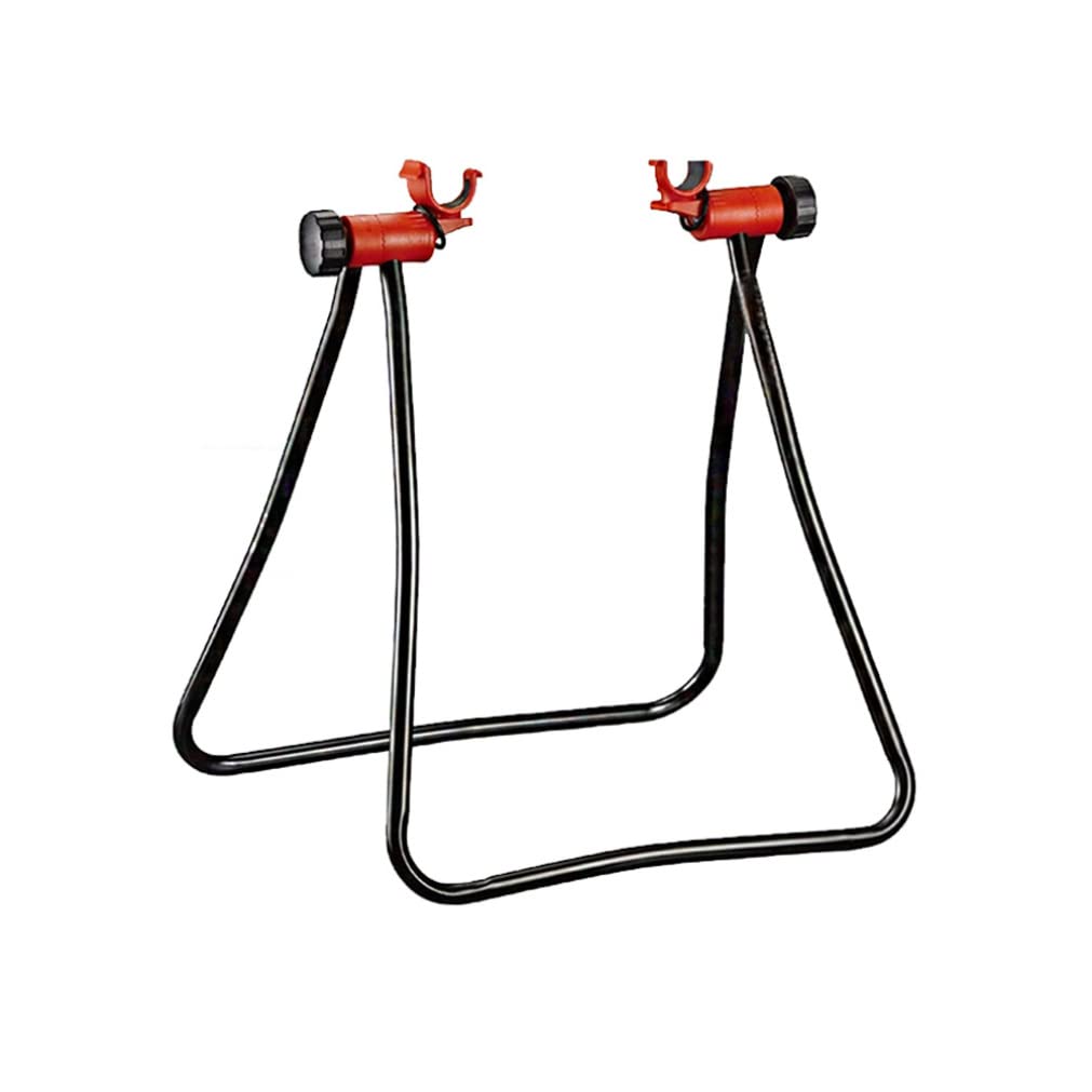 Soporte de Bicicleta para Mantenimiento Soporte de reparación de Bicicletas Plegable Piso de Aluminio Reparación portátil de Altura Ajustable para Uso en Interiores y Exteriores