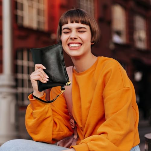 kej clutch purses for women wallet wristlet small wallet purses clutch handbags zipper purse for ladies women gifts