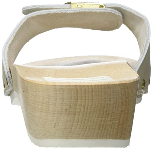 Sanital Light Zoccoli di Legno da Donna Beige 100